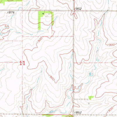 United States Geological Survey Toronto, SD (1970, 24000-Scale) digital map