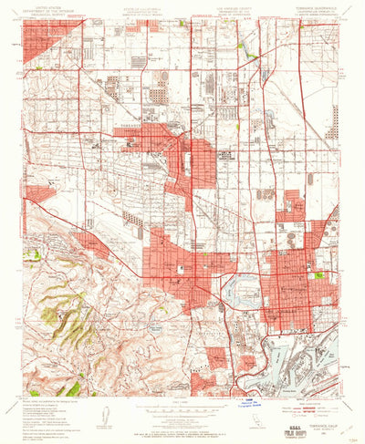 United States Geological Survey Torrance, CA (1951, 24000-Scale) digital map