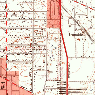 United States Geological Survey Torrance, CA (1951, 24000-Scale) digital map