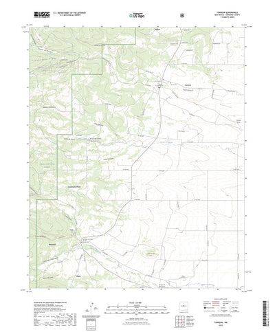United States Geological Survey Torreon, NM (2023, 24000-Scale) digital map