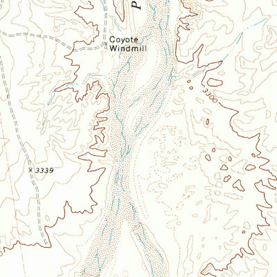 United States Geological Survey Torrey House, TX (1971, 24000-Scale) digital map