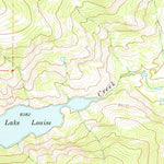 United States Geological Survey Torrey Lake, WY (1968, 24000-Scale) digital map