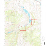 United States Geological Survey Torrey Lake, WY (1991, 24000-Scale) digital map