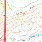 United States Geological Survey Torrey Lake, WY (1991, 24000-Scale) digital map