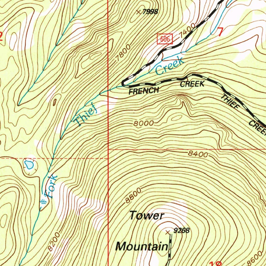 Torrey Mountain, MT (1997, 24000-Scale) Map by United States Geological ...