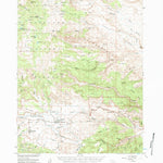 United States Geological Survey Torrey, UT (1952, 62500-Scale) digital map