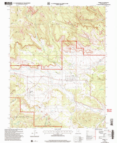 United States Geological Survey Torrey, UT (2002, 24000-Scale) digital map