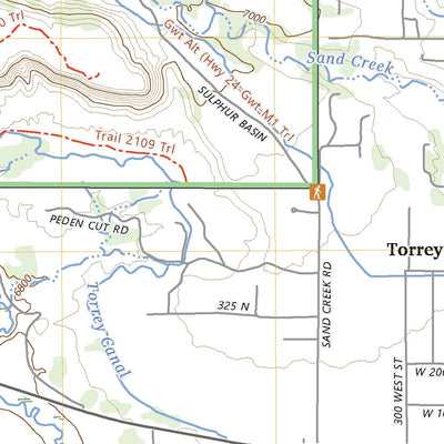 United States Geological Survey Torrey, UT (2023, 24000-Scale) digital map
