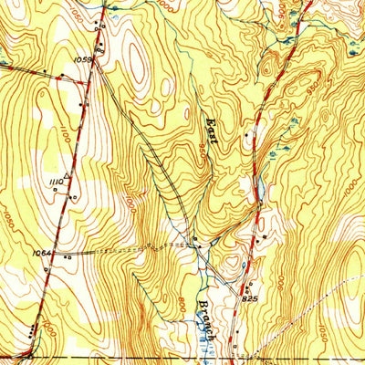 United States Geological Survey Torrington, CT (1951, 31680-Scale) digital map