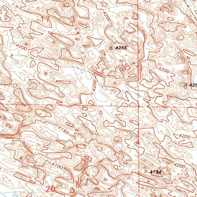 United States Geological Survey Torrington SE, WY-NE (1990, 24000-Scale) digital map