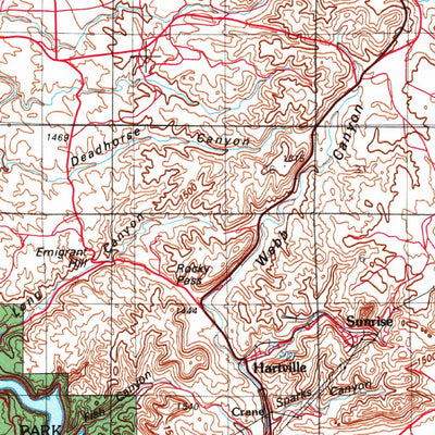 United States Geological Survey Torrington, WY-NE (1978, 100000-Scale) digital map