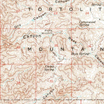 United States Geological Survey Tortolita Mountains, AZ (1959, 62500-Scale) digital map