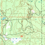 United States Geological Survey Totagatic Lake, WI (2005, 24000-Scale) digital map