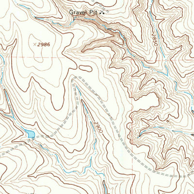 United States Geological Survey Totty School, TX (1967, 24000-Scale) digital map
