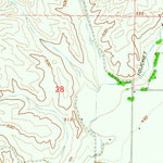 United States Geological Survey Touchet, WA-OR (1966, 24000-Scale) digital map