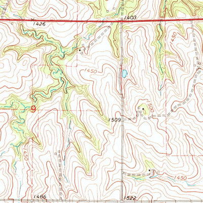 United States Geological Survey Touhy, NE (1969, 24000-Scale) digital map
