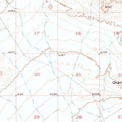 United States Geological Survey Toulon, NV (1956, 62500-Scale) digital map