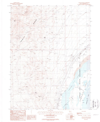 United States Geological Survey Toulon Peak, NV (1987, 24000-Scale) digital map