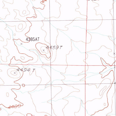 United States Geological Survey Toulon Peak, NV (1987, 24000-Scale) digital map