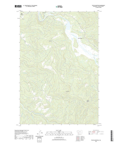 United States Geological Survey Toutle Mountain, WA (2020, 24000-Scale) digital map