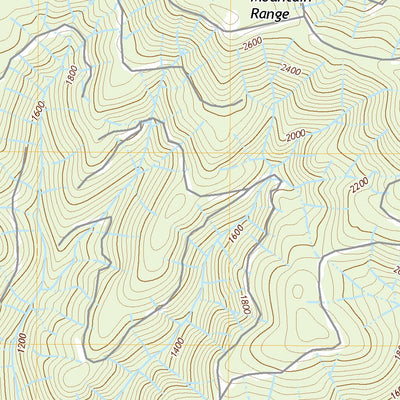 United States Geological Survey Toutle Mountain, WA (2020, 24000-Scale) digital map