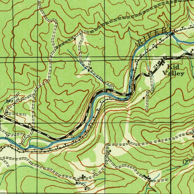United States Geological Survey Toutle, WA (1942, 62500-Scale) digital map