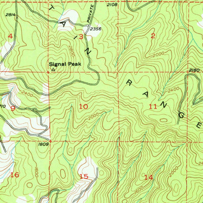United States Geological Survey Toutle, WA (1953, 62500-Scale) digital map