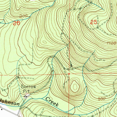 United States Geological Survey Toutle, WA (1985, 24000-Scale) digital map