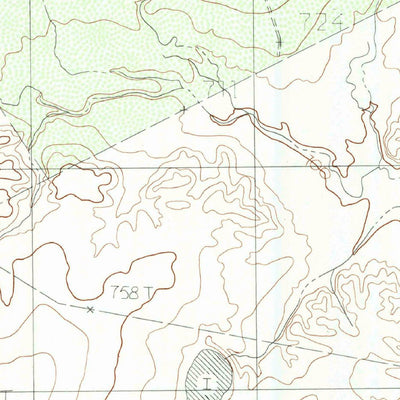 United States Geological Survey Tovar Creek East, TX (1982, 24000-Scale) digital map