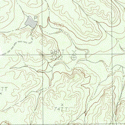 United States Geological Survey Tovar Creek East, TX (1982, 24000-Scale) digital map