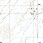 United States Geological Survey Tovar Mesa West, AZ (1991, 24000-Scale) digital map