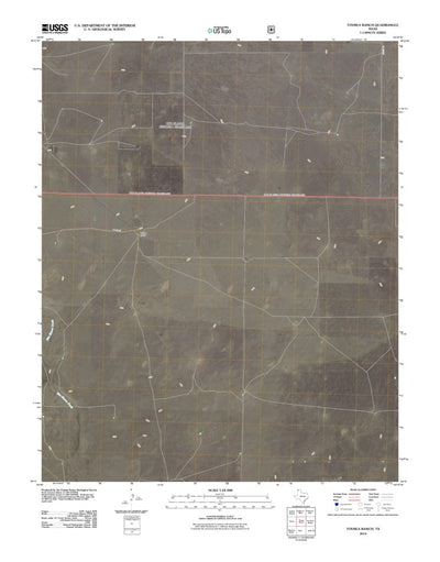 United States Geological Survey Tovrea Ranch, TX (2010, 24000-Scale) digital map