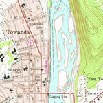 United States Geological Survey Towanda, PA (1967, 24000-Scale) digital map
