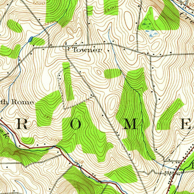 United States Geological Survey Towanda, PA-NY (1923, 62500-Scale) digital map