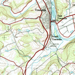 United States Geological Survey Towanda, PA-NY (1981, 100000-Scale) digital map