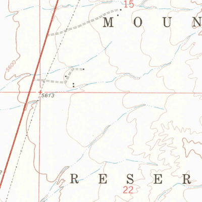 United States Geological Survey Towaoc, CO (1966, 24000-Scale) digital map