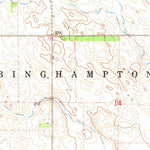 United States Geological Survey Tower City SW, ND (1965, 24000-Scale) digital map