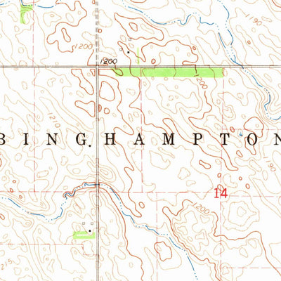 United States Geological Survey Tower City SW, ND (1965, 24000-Scale) digital map