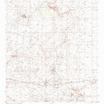 United States Geological Survey Tower Hill North, NM (1985, 24000-Scale) digital map
