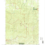 United States Geological Survey Tower Mountain, OR (1995, 24000-Scale) digital map