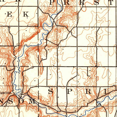 United States Geological Survey Tower, ND (1897, 125000-Scale) digital map