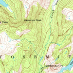 United States Geological Survey Tower Peak, CA (1956, 62500-Scale) digital map