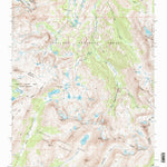 United States Geological Survey Tower Peak, CA (2001, 24000-Scale) digital map