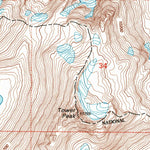 United States Geological Survey Tower Peak, CA (2001, 24000-Scale) digital map