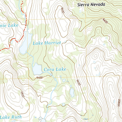 United States Geological Survey Tower Peak, CA (2022, 24000-Scale) digital map