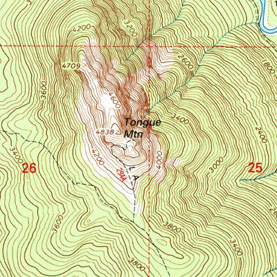 United States Geological Survey Tower Rock, WA (1994, 24000-Scale) digital map