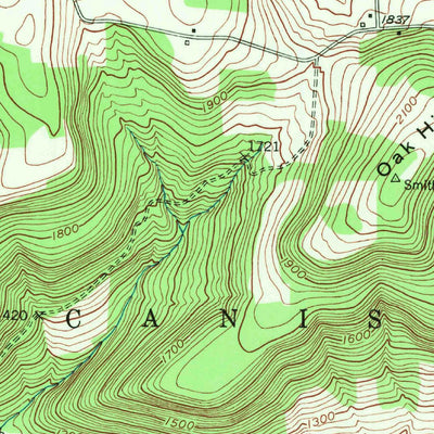United States Geological Survey Towlesville, NY (1953, 24000-Scale) digital map