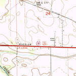 United States Geological Survey Town Creek, AL (1974, 24000-Scale) digital map