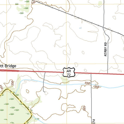 United States Geological Survey Town Creek, AL (2020, 24000-Scale) digital map