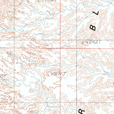 United States Geological Survey Town Point, UT (1987, 24000-Scale) digital map